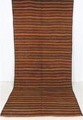 Orientalisk flatvävd matta, Harsin kelim, 332x143 cm