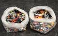 Samling blandede Lego klodser, ca. 15-20 kg.