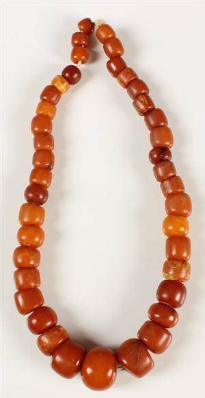 Kæde af afrikansk Trade Beads