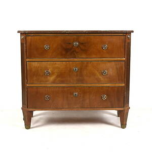 BYRÅ, med stensskiva, gustaviansk stil.