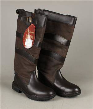 Sherwood jagtstøvler, brunt læder, str 4410