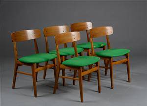 Dansk møbelproducent, fem stole 5