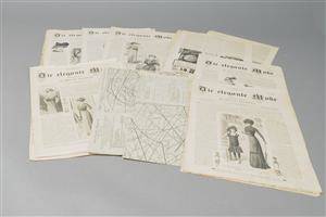Die Elegante Mode, Samling modeblade fra start 1900-tallet 