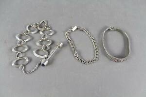 Armband i silver 3 st