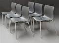 Philippe Starck. Sæt på seks stole, model Cam El Eon 6 