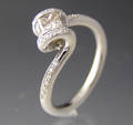 Brillant ring ca. 0.50 ct.
