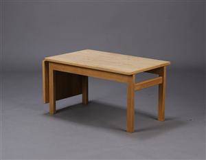 H. J. Wegner. Sofabord, egetræ