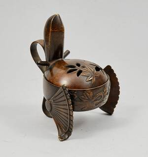 Rökelsekar, Brons med lock