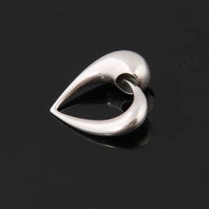 Georg Jensen. `Hjerte´ vedhæng af sterlingsølv