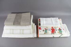 Broderade och andra dukar 7 delar