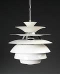 Poul Henningsen for Louis Poulsen. Kuglelamel  Snowball pendel  