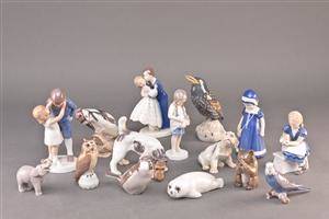Kgl. P og BG, Større samling figurer 15