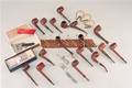 Samling piber mm. 17 5