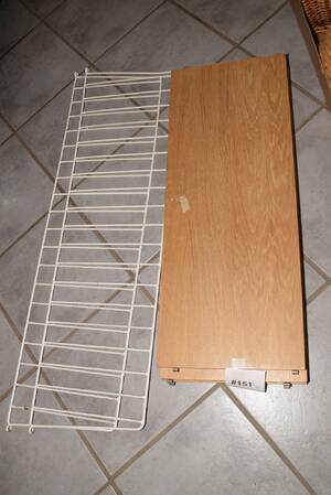 Stringhylla, 3 st hyllplan, L 78 cm