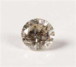 Uindfattet diamant, ca. 0.44 ct 