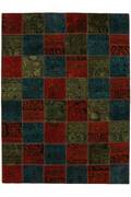 Persisk Patchwork tæppe 241 x 180 cm
