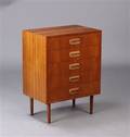 Dansk møbelprodcent. Kommode, teaktræ