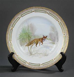 Royal Copenhagen. Fauna Danica tallerken nr. 2393549
