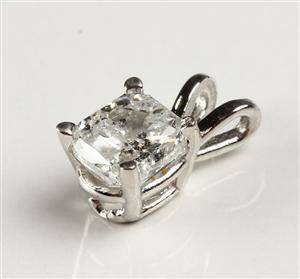 Diamantvedhæng af guld, ca. 0.95 ct