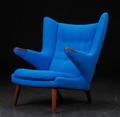 Hans J. Wegner. Lænestol Bamsestolen, model AP-19 