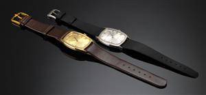 To Vintage Tissot Stylist, herrearmbåndsure