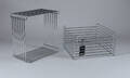 Verner Panton. Wire Cube i farven Chrome. 2