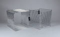 Verner Panton. Wire Cube i farven Chrome. 2