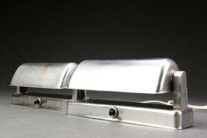 Lyfa. Par væglamper af stål 2