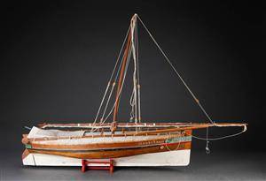 Modelskib af træ, 1900-tallet