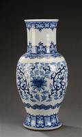 Kinesisk vase af porcelæn, 1900-tallet