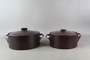 Karotter med lock 2 st Gustavsberg Terma 2 st