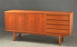 Sideboard i teak, Sverige, 1950-tal