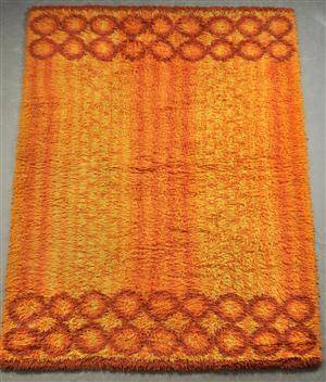 Ryamatta, 196070-tal. Ca 235x170 cm