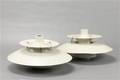 Poul Henningsen. To Pendler. PH5 hvid. 2