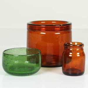 ERIK HÖGLUND, 3 delar, glas