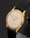 Jaeger LeCoultre. Vintage herreur i 18 kt. guldseparat sekundviser, ca. 1945-50