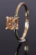 Solitairering, ca. 1.03 ct.