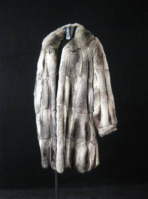 Damenmantel, Chinchilla, Gr. 36-40