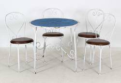 CAFÉ-TRÄDGÅRDSMÖBLEMANG, FEM DELAR