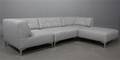 Morten Voss. THE SOFA FIFTYONE. Modulsofa med udskiftelige knapper. Razor stof i Cool Grey