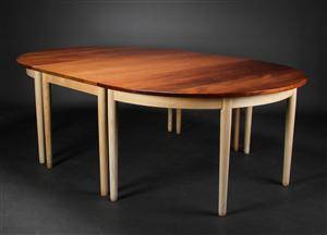 Hans J. Wegner. Spisebordkonferencebord, PP møbler.