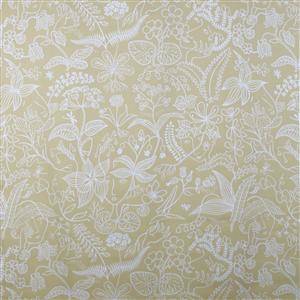 Tyg, Stig Lindberg, Grazia Grande, vetegul, satin, 10 m