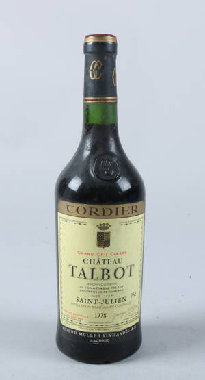 Chateau Talbot 1978.