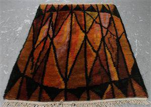 Ryamatta Höstglöd, 145x200 cm