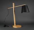 Frandsen Lighting. Skrivebordslampe af egetræ, model 2132