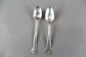 Skedar i silver 2 st