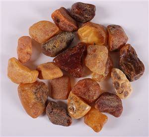 Ravklumper ialt 510 gr., uforarbejdet