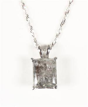 Diamantvedhæng af guld, ca. 2.28 ct