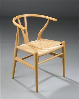 Hans J. Wegner, Y-stol af egetræ, model CH-24