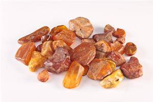 Dansk rav. Større samling ravklumper ca. 477 gr. 30